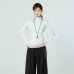 Floral Ruffle Embroidered Lace Hem Thick Knit Inner Layer Top