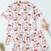 Popular Hamburg printed short sleeved shorts, pajamas, and home wear