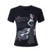 Subcultural Little V-neck Punk Shoulder Top for Women