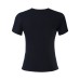 Subcultural Little V-neck Punk Shoulder Top for Women