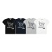 Graffiti letter printed shoulder top