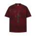 Sanskrit letter cross print printing for dirty short sleeves Sanskrit letter cross print printing for dirty short sleeves