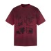 Character print printing for dirty short sleeves