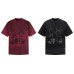 Character print printing for dirty short sleeves