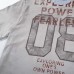 Short sleeved printed with alphanumeric printing