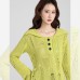 Green Long Sleeve Loose Fitting Top for Women