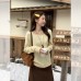 Sweet Shoulder-Baring Boat Neck Long Sleeve Knit Top