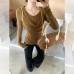 Neckline Sexy Two-Piece Hooded Long Sleeve Bodysuit