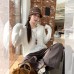 Solid Color Round Neck Ribbed Lightweight Design Long Sleeve