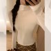 White High Inner Layer Top