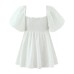 Square collar short sleeved top Square collar short sleeved top