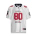 Alphabet print V-neck sports short sleeved jersey