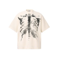 Skeleton print design with short sleeves