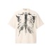 Skeleton print design with short sleeves