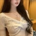 Concerto White V-Neck Knitwear Women's Winter Elegant Versatile Concerto White V-Neck Knitwear Women's Winter Elegant Versatile