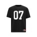 Short sleeves with alphanumeric printing