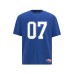 Short sleeves with alphanumeric printing