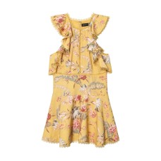 Fresh and Sweet Lace Hanging Neck Dress