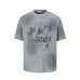 Character letter printing and printing for dirty short sleeves