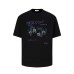 Character letters mottled printed short sleeves