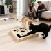 Durable Cat Nail Grinder with Bell Ball & Interactive Maze Tunnel - Enriching Toy and Scratching Activity for Active Kittens