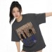 Street Style Horse Print Short Sleeve T-Shirt 