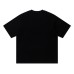 Retro Newspaper Print Round Neck Short Sleeve T-Shirt 