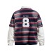 Vintage Stripe Color-block Long Sleeve T-Shirt 