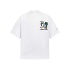 Palm Tree Heavy Industry Embroidery Short Sleeve