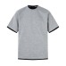 Embroidered short sleeved fabric