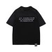 Printed letters for dirty short sleeves