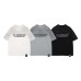 Printed letters for dirty short sleeves