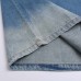 Five pointed star frayed edge embroidered fabric washed and worn short sleeves