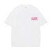 Embroidered printed short sleeves with letters