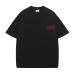 Embroidered printed short sleeves with letters