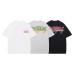 Embroidered printed short sleeves with letters
