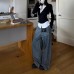 Black Mock Two-Piece V-Neck Slim Fit Knit Long Sleeve Top Black Mock Two-Piece V-Neck Slim Fit Knit Long Sleeve Top