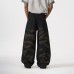 Style Heavy Embroidery Straight Leg Wide Leg Jeans