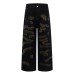 Style Heavy Embroidery Straight Leg Wide Leg Jeans