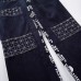 High Street Embroidered Letter Print Denim Pants
