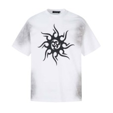 Printing and painting dirty short sleeves