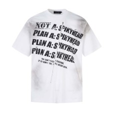 Printed letters for dirty short sleeves