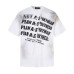 Printed letters for dirty short sleeves