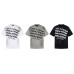 Printed letters for dirty short sleeves