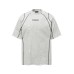 Irregular deconstruction splicing worn short sleeves
