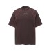 Irregular deconstruction splicing worn short sleeves