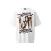 Graffiti letter printing, washing water to make old short sleeves