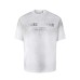 Printed letters text printing making dirty short sleeves