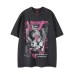 Character Doll Rabbit Printed Laundry Short Sleeve