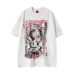 Character Doll Rabbit Printed Laundry Short Sleeve